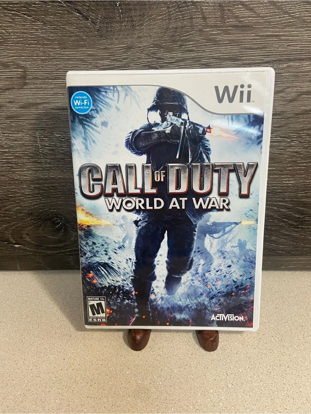 Call of Duty: World at War (Wii) - Activision - White/Camouflage Cover